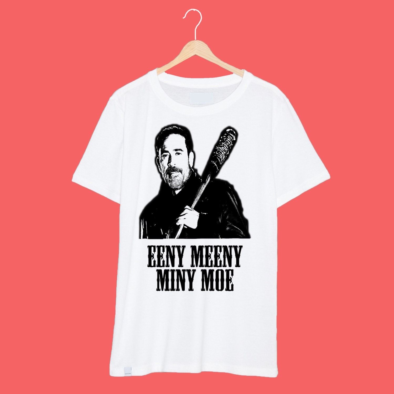 Negan eeny Meeny Miny Moe T Shirt.