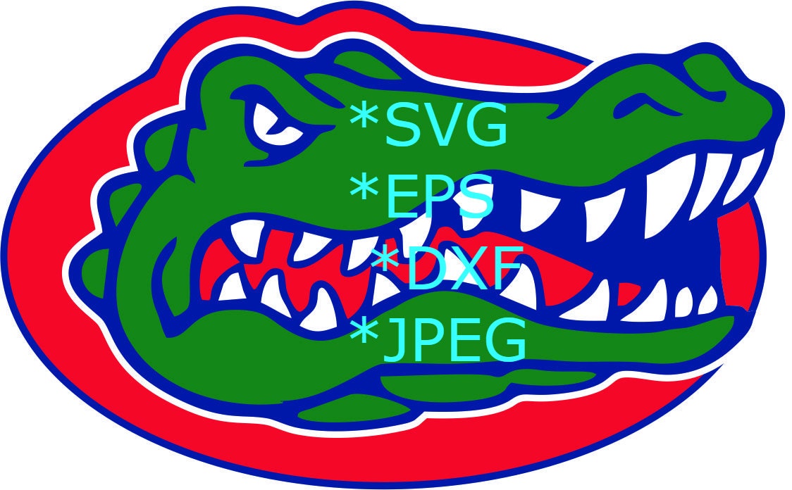 Florida Gators Logo SVG Eps Dxf JPG Format Vector by SVGShopLogo