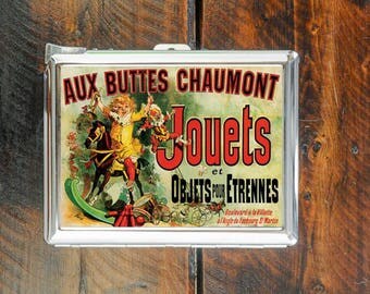 cigarette case aux buttes chaumont jouets et objets pour etrennes poster tv friends wallet card money holder cigarettes box