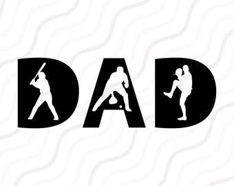 Free Free 340 Dad And Son Baseball Svg SVG PNG EPS DXF File