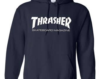 Fashion Thrasher Skater Magazine skate skateboard hooded sweatshirt Gift Unisex Souvenir