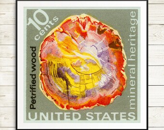 Regali per i geologi, geologia studente regalo, poster di rocce e minerali, regalo di pensionamento del geologo, roccia collector regalo, stampa d'arte di cacciatore di roccia