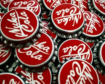 Nuka Cola Bottle Cap Replicas - Fallout Inspired