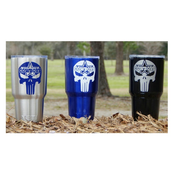 Dallas Cowboys Personalized Custom Engraved Tumbler Cup YETI 