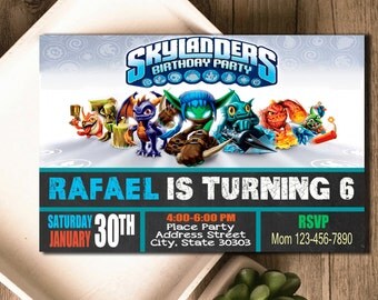 Skylanders party | Etsy