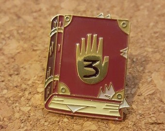 Journal 3 Enamel Pin