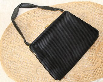 Elegant evening handbag, wrist bag, 60s - vintage