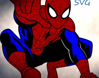 Spiderman SVG -Spiderman svg png jpeg - Marvel SVG - design made for Cricut and silhouette