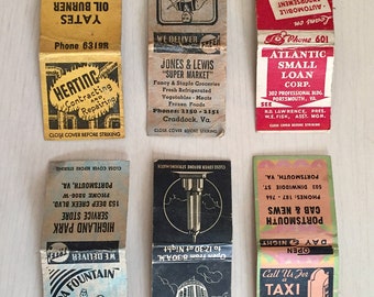 Vintage Matchbook Lot #3