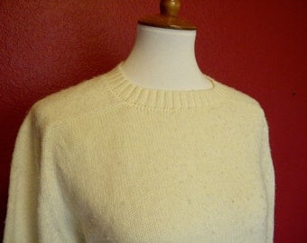 Vintage Jantzen Sweater Classic Cream