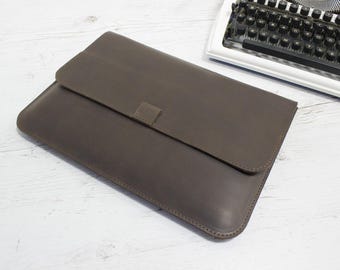 Leather MacBook case/MacBook sleeve/Leather laptop sleeve/computer sleeve/apple computer sleeve/MacBook/laptop bag/computer sleeve/Mac case
