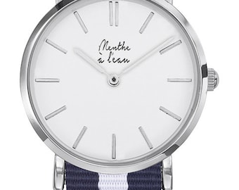 Watch blue white woman