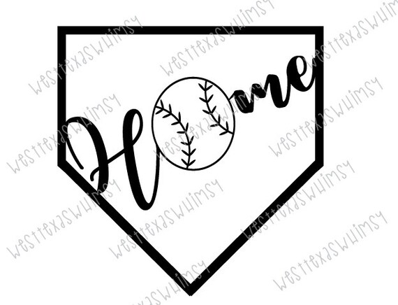 Free Free 167 Outline Home Plate Svg SVG PNG EPS DXF File