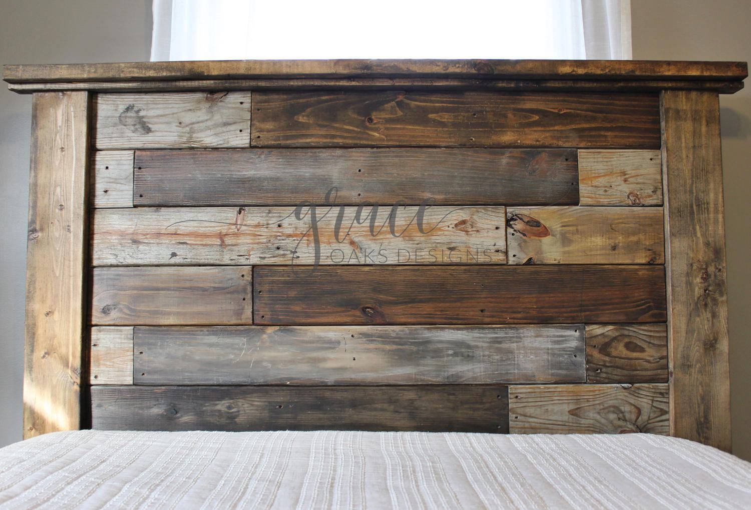 Reclaimed Wood Headboard