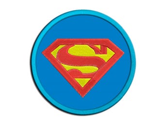 Superman Embroidery design - Applique - Machine embroidery design - NushNusha shop