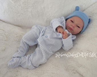 Beautiful AWAKE Reborn Baby BOY ... #RebornBabyDollART UK
