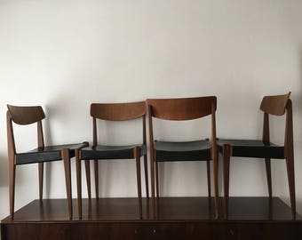 dining chair | set of 4 | Thonet | Hanno von Gustedt | Modell 640L | Teak
