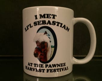 Parks and Recreation 'lil Sebastian Coffee Mug