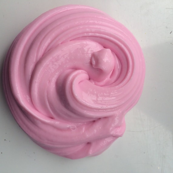 4oz Jiggly Fluff Slimey Clouds Pink Jiggly Slime