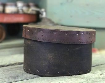 Handmade Leather Box by Gilbert Dodd
