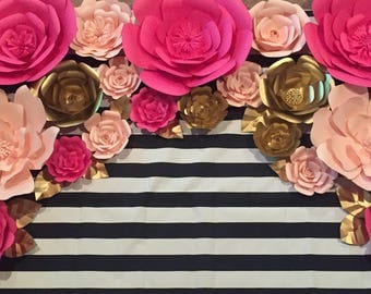 20% off Use code Springsale17-Kate Spade Inspired Paper Flowers-Set of 20