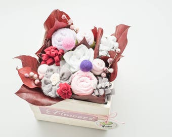 baby bouquet, layette, gift box