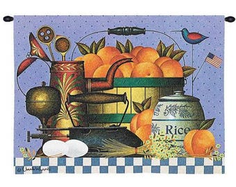 Peaches Wall Tapestry