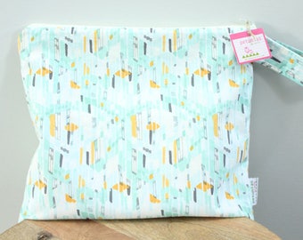 Wet Bag wetbag Diaper Bag ICKY Bag wet proof turquoise gym bag swim cloth diaper accessories zipper gift newborn baby child kids summer