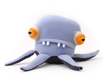 Plush Sea Creature Plush "Bruno" Pentapod Cotton Monster