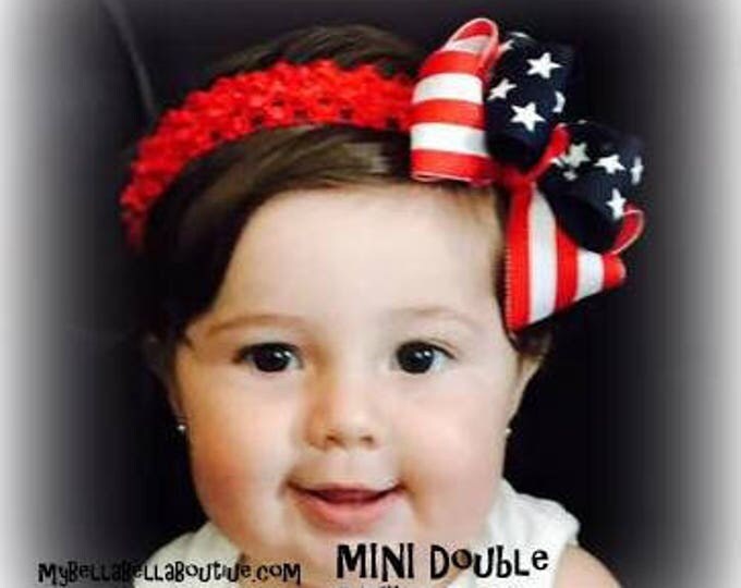 Minnie Bow, Minnie Mouse Hairbows, Happy Birthday Bow, Boutique Party Bow, Double Layered Bow, Neon Hairbows, Baby Minnie Bows, Girls Bows
