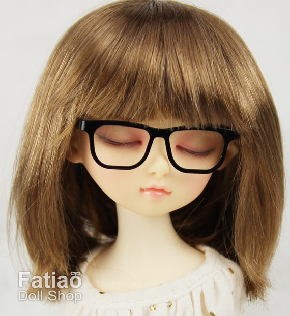 New Fashion Full Rim Dolls Glasses Fit 1 4 Bjd Msd Mini Super