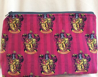 Harry Potter Gryffindor Crest Makeup Bag