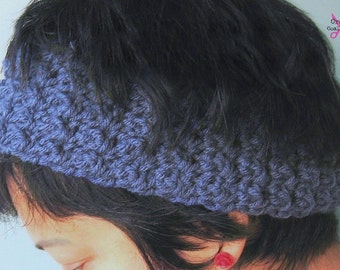 Crochet Pattern - Bienvenue Headband Earwarmers One Skein 1hour Super Easy Tutorial- PDF file Permission to Sell What you Make p 118