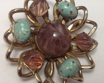 Vintage Signed Reinad 5th Ave NY Brooch FREE SSHIPPING