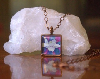 Magnolia Jewelry gift~ Magnolia necklace gift for her~original Magnolia flower by Rachelle Montoya~Magnolia pendant gift for her
