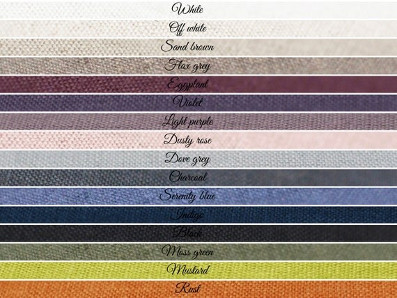 Couette rouille lin reine couettes king size par lovelyhomeidea Literie Lin Créatif