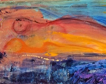 Original Acrylic Painting: "Magdalene"