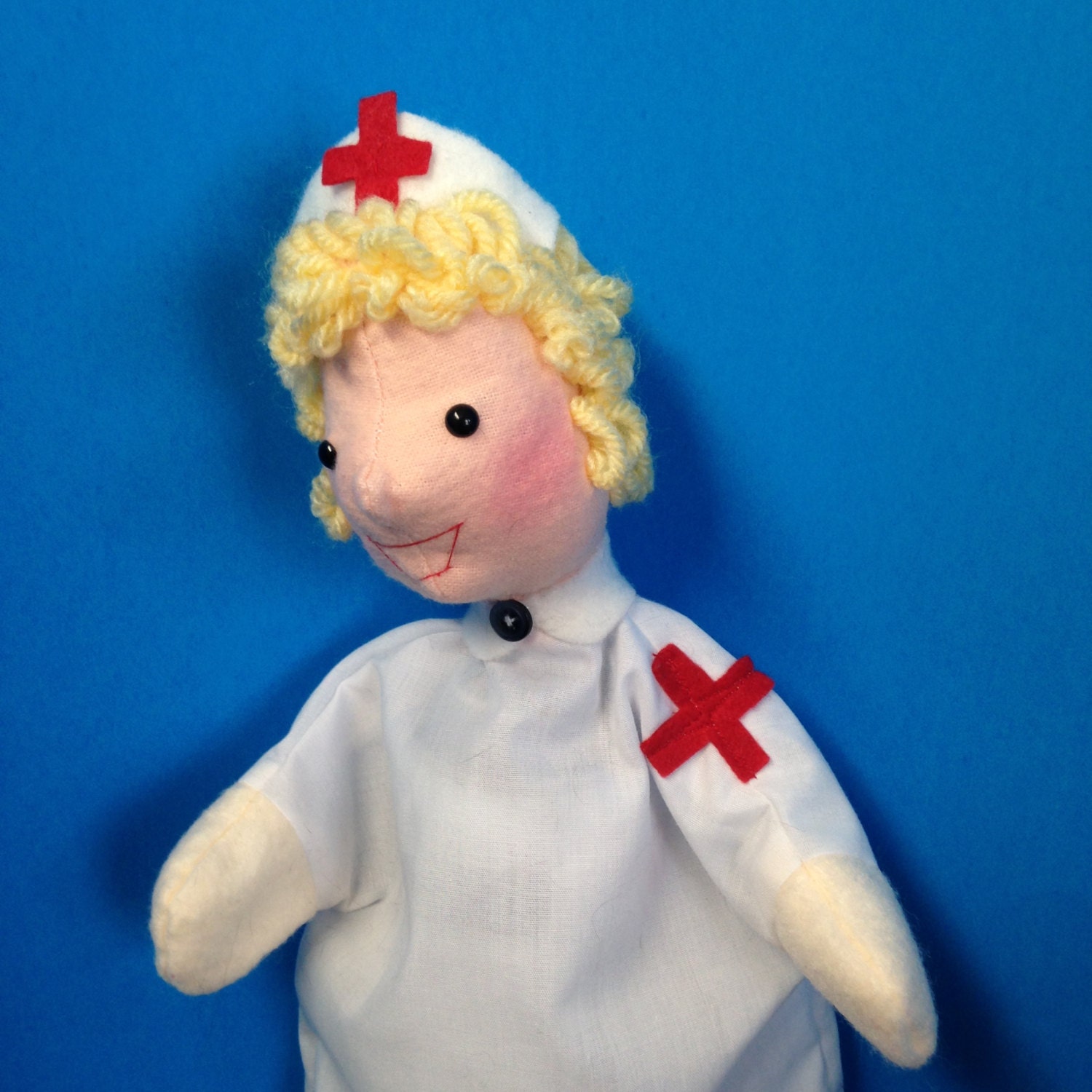 Hand Puppet for Children Nurse Puppet Professional