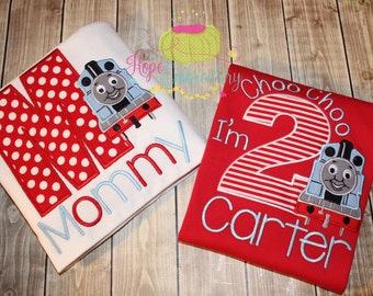 Thomas the Train Birthday Shirt