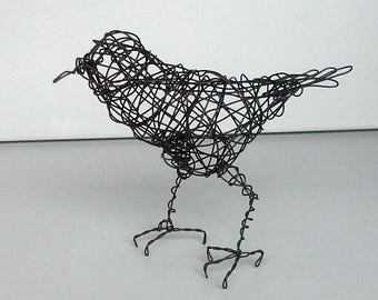 Wire Animals unique sculptures made from wire. by wireanimals