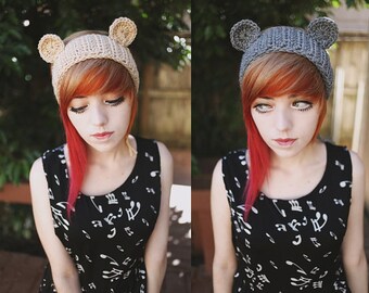 Osito - Handmade Crochet Bear Ear Headband