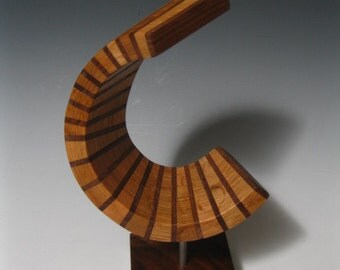 wood sculpture art modern abstract sculpture