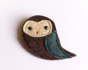 owl brooch