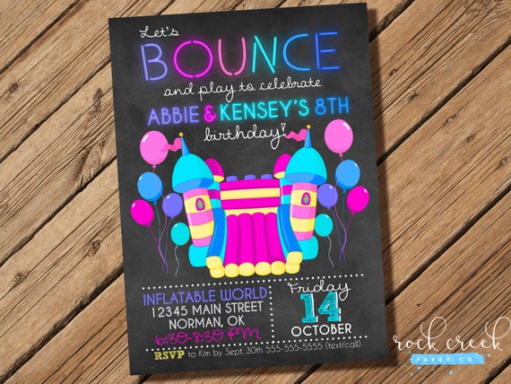 bounce-house-birthday-invitation-bounce-house-party-jumping-castle