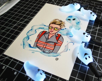 Ghostbusters Holtzmann 5x7 print