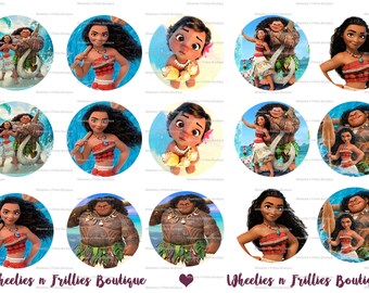 Moana Bottle Cap Images