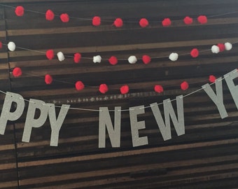 Happy new year sign | Etsy