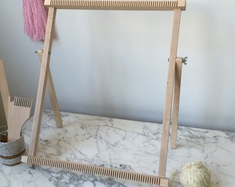 Large Weaving loom with sword