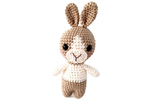 Amigurumi Crochet Pattern for Dutch Bunny Rabbit Learn to