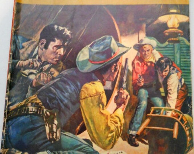 Zane Grey Comic Book, "Twin Sombreros", Vol. 1, No. 35 - Nov. 1957, Dell Comics